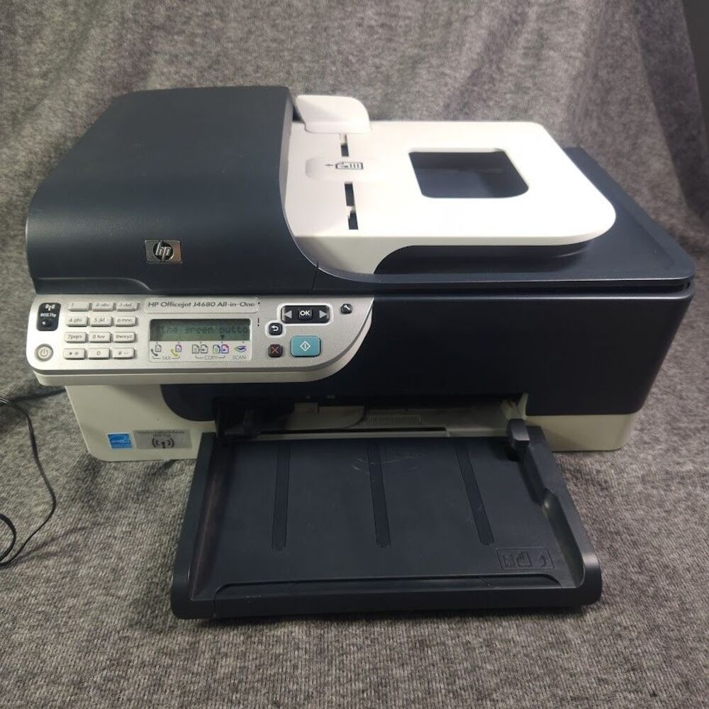 HP OfficeJet J4680 All-In-One Inkjet Wireless Printer